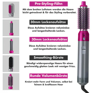 LavaDry PRO™ 5 in 1 Haartrockner & Styler